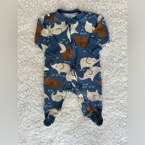Carter’s Zipper Footie Onesie